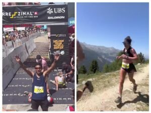 Javier Mariqueo y Fernanda Martínez.