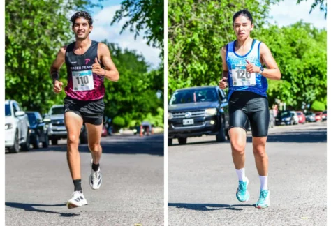 Juan Martín Fernández y Rocío Rodríguez.
