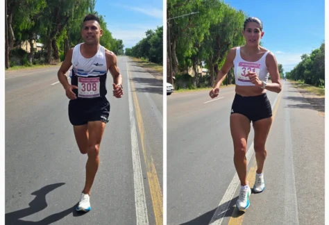 Bruno Barsotti y Belén Alegre.