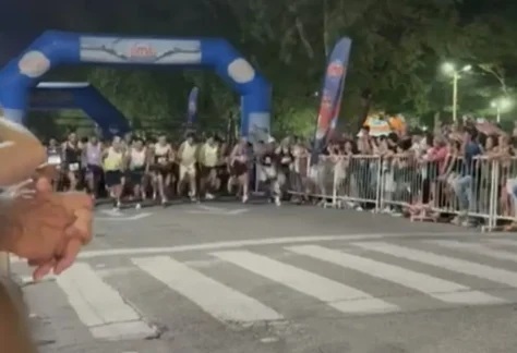 Largada de la Corrida Centenario.