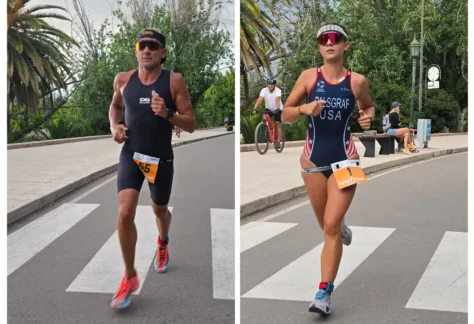 Oscar Galíndez y Valerie Palsgraf.