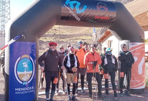 La largada del Km Vertical es en Las Cuevas.