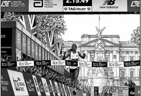 Maratón de Londres Tigst Assefa