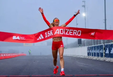 Chiara Mainetti, ganadora de Adidas Adizero 15K 2025.