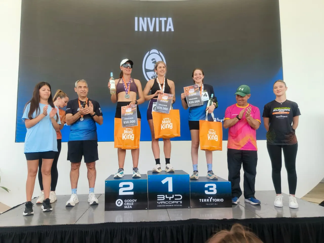 Podio femenino 10K